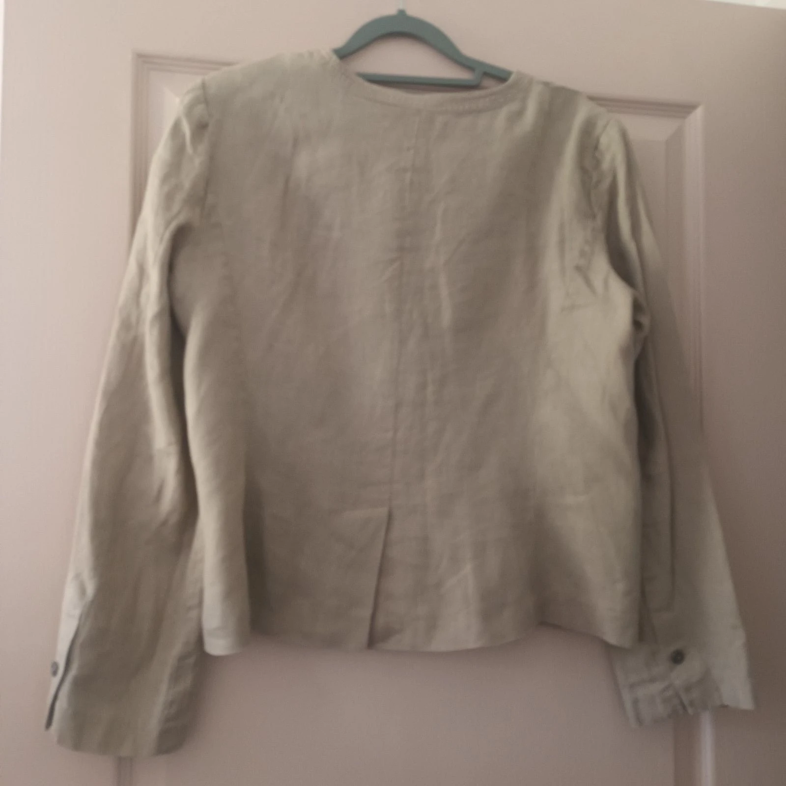 Chaqueta ligera de lino BNK – Talla 40 – Estilo Veraniego / Chic – photo 11